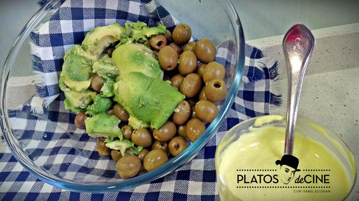 Paté de aceituna y aguacate