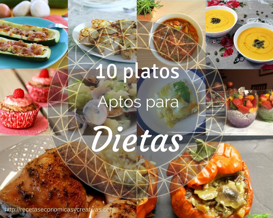 10 platos aptos para dietas