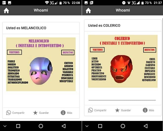 Test de rorschach app aplicacion programa para Android