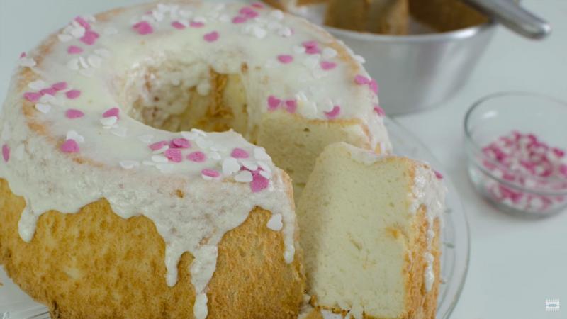 Receta Angel Food Cake