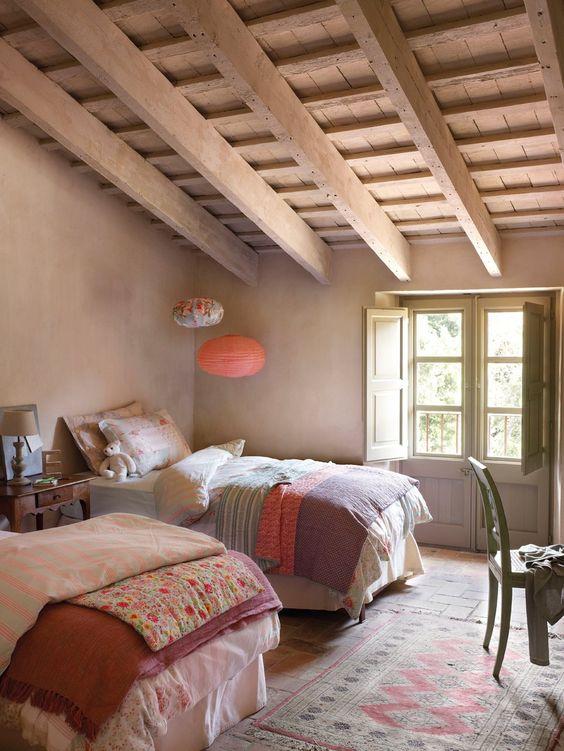 Decorar_un_dormitorio_infantil_en_estilo_rústico_claves