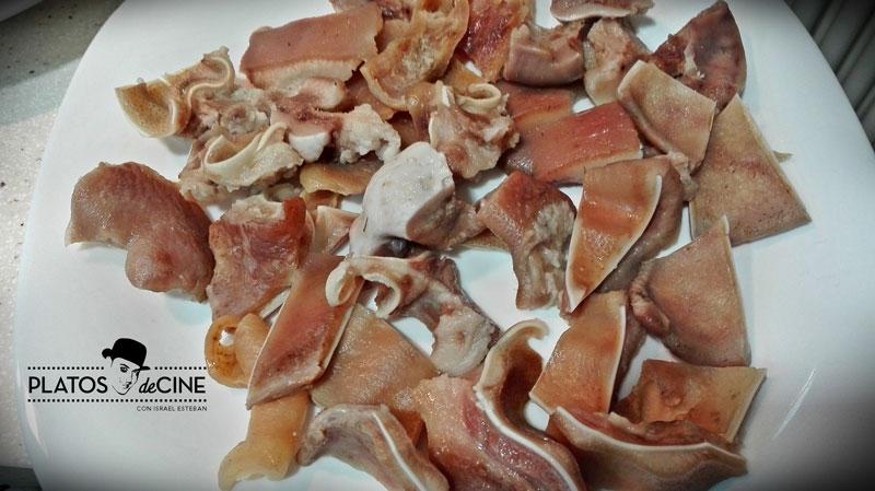 Recetas con legumbres y oreja