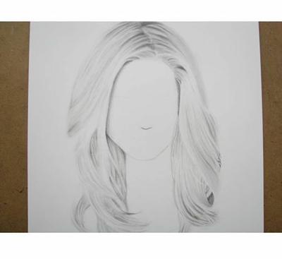 aprender a dibujar cabello liso o lacio