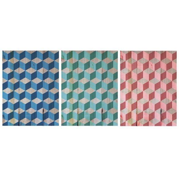 Cuadros de motivos geométricos