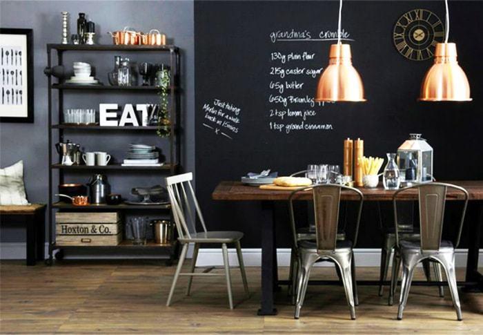 Copiar el look de un comedor industrial