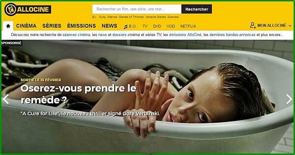 allocine web