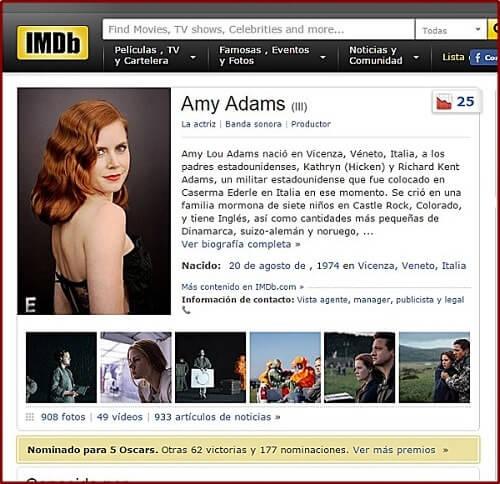 buscar en imbd