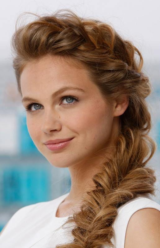 Trenza despeinada Pinterest