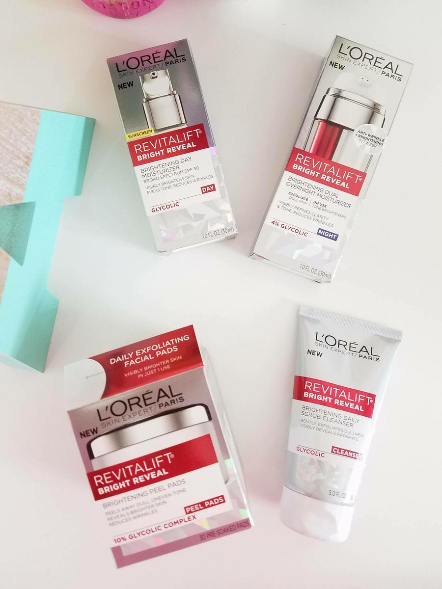 loreal revitalift bright reveal blog review by Alicia Borchardt