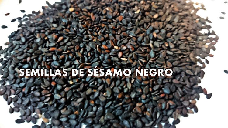 Recetas con sésamo negro