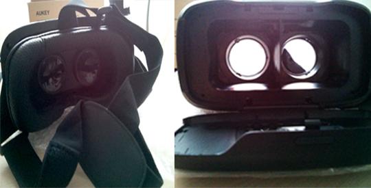 Visor de realidad virtual