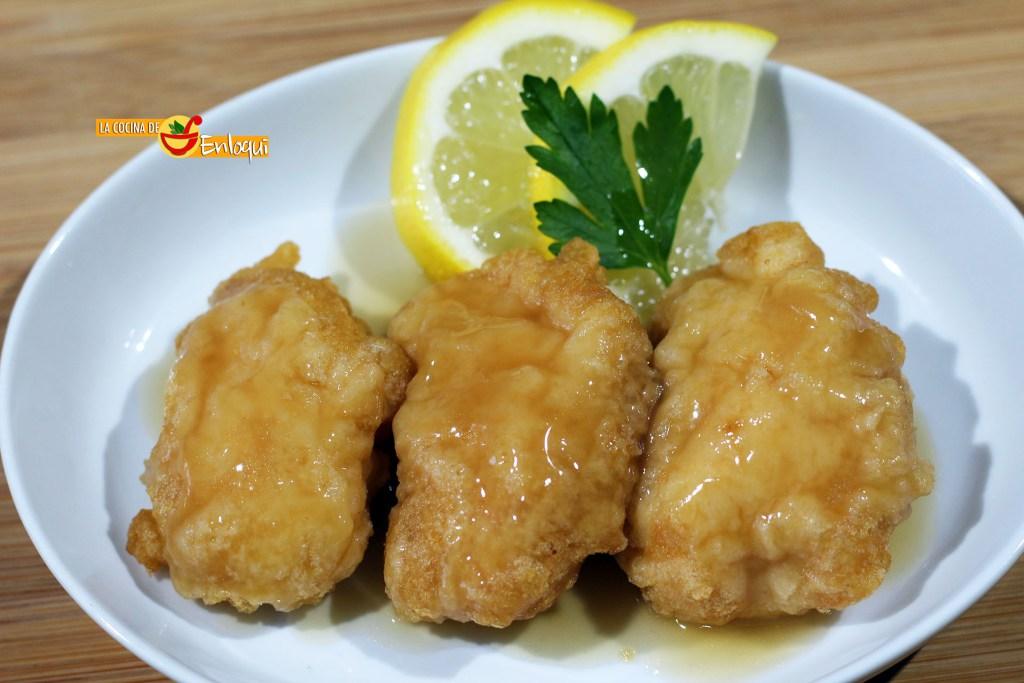 Pollo al limón estilo oriental