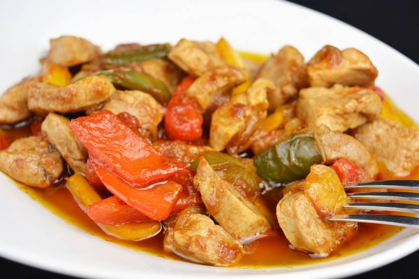 Solomillo agridulce al estilo oriental