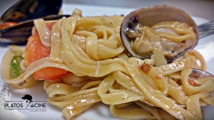 Espaguetis estilo chino