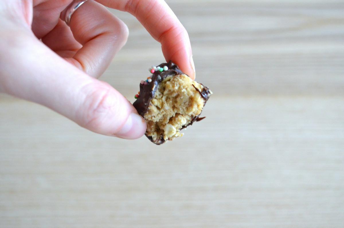 trufas de chocolate veganas