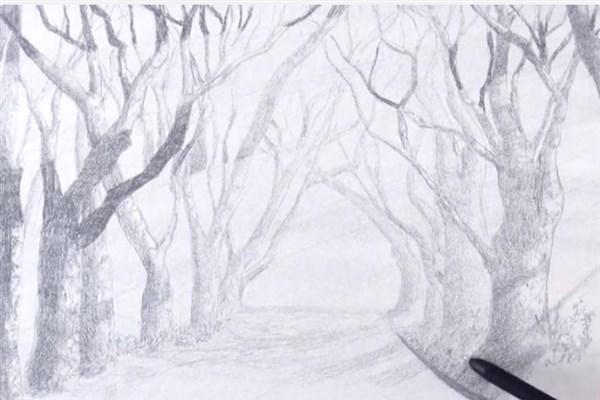aprender a darle sombras a un paisaje 3