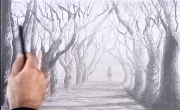 aprender a darle sombras a un paisaje 5