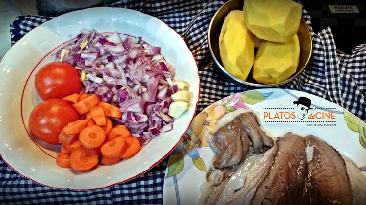 Receta sepia guisada