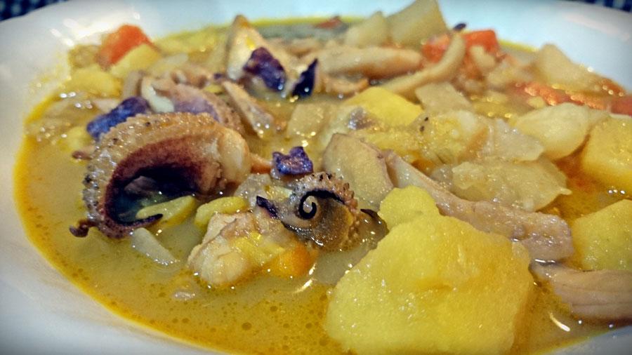 Recetas con sepia guisada