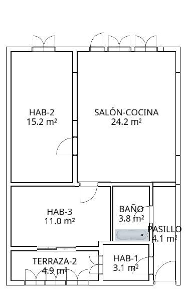 PLANTA DESPUÉS de la reforma