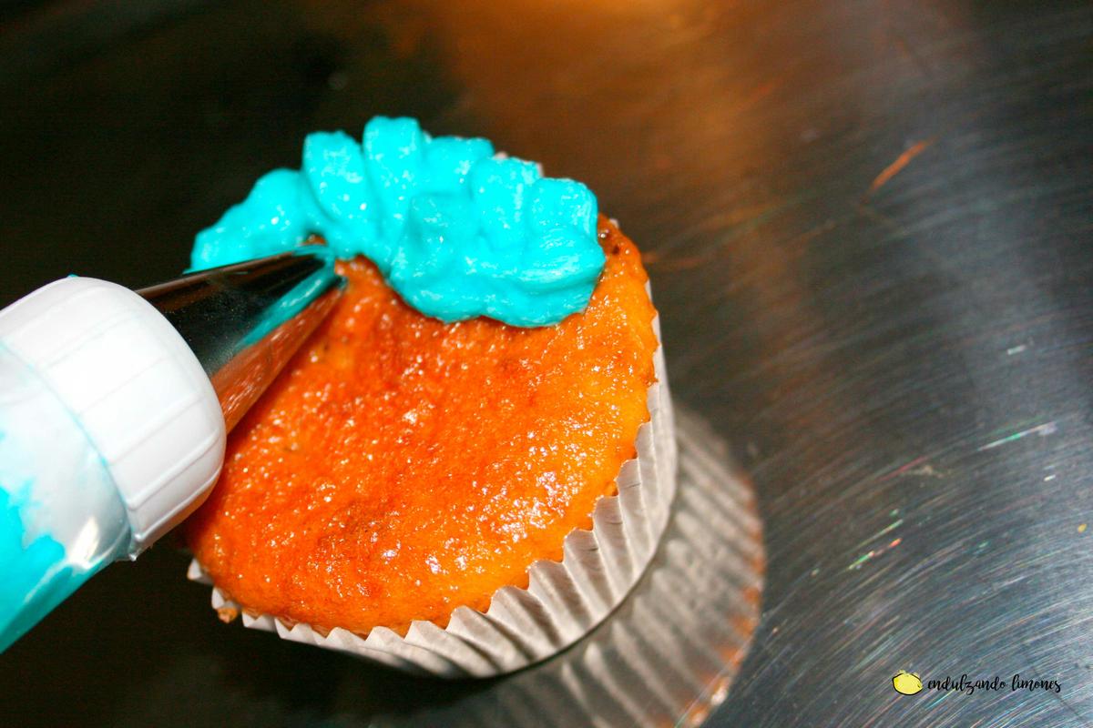 Cookie Monster Monstruo Galletas Cupcakes