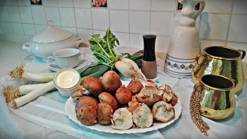 Recetas saludables con setas