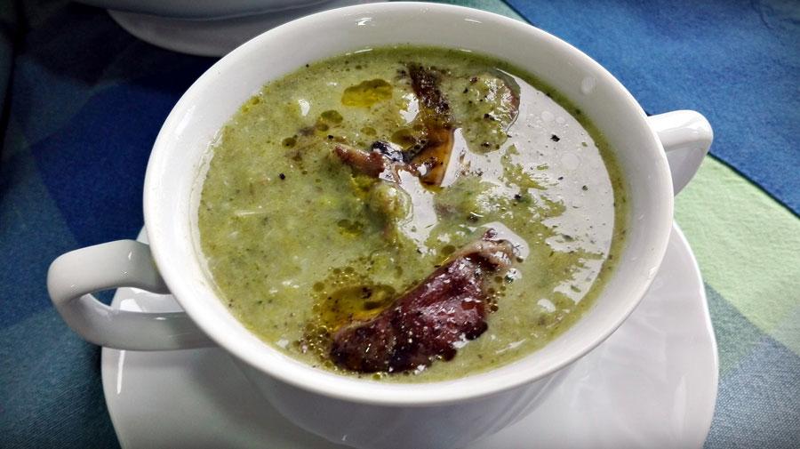 Receta crema de champiñones