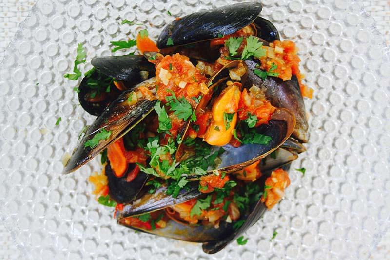 MEJILLONES CON CILANTRO Y JEREZ #yummy