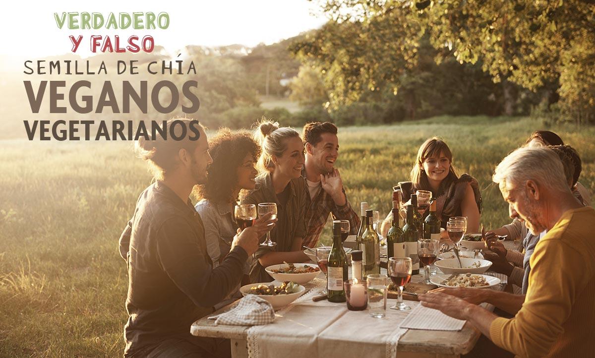 Mitos y realidades chía - Vegetarianos y Veganos