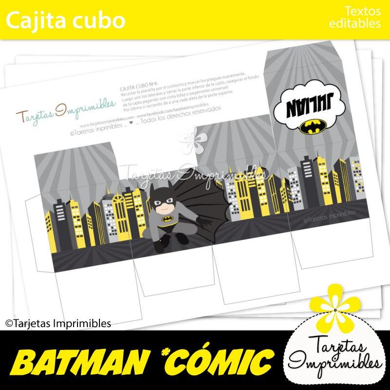 cajita-cubo-para-imprimir-batman-comic
