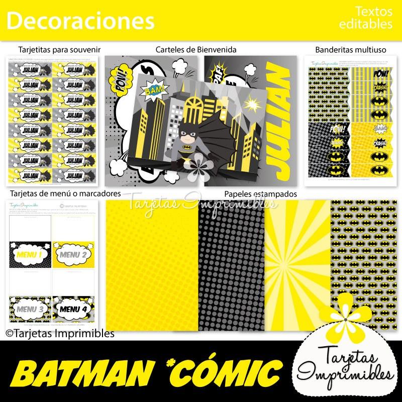 decoraciones-de-fiesta-superheroes-batman