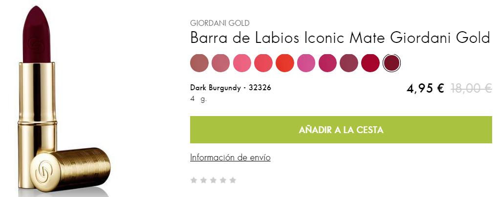 labios mate