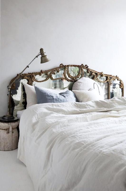 espejo vintage cabecero