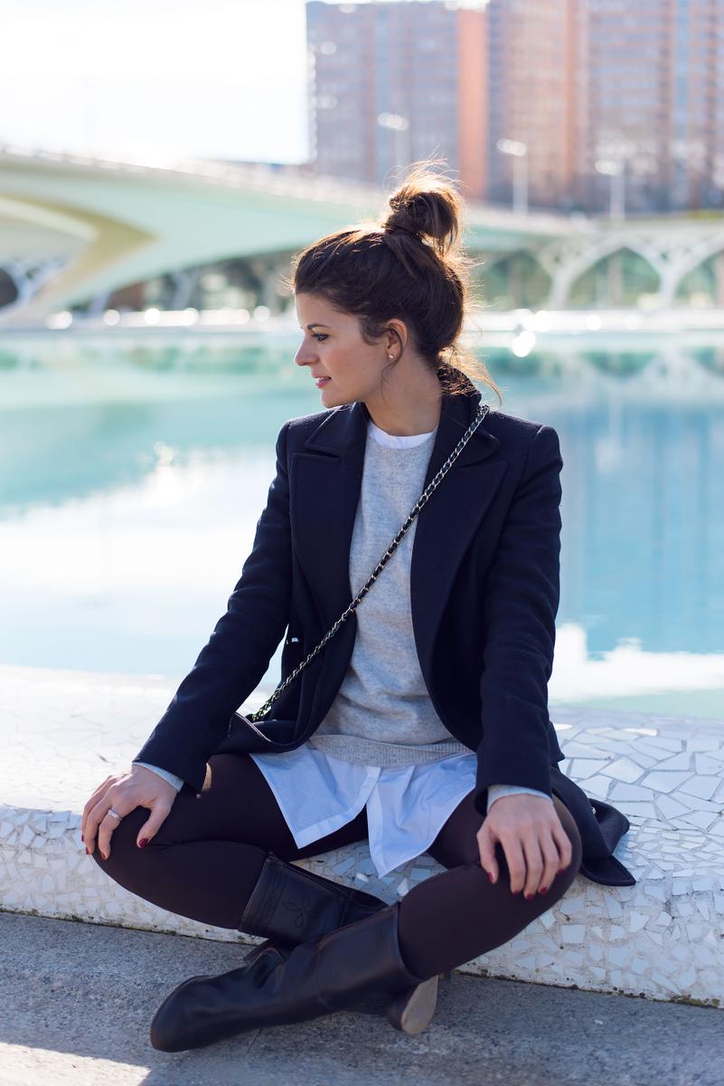 look casual con botas rocieras