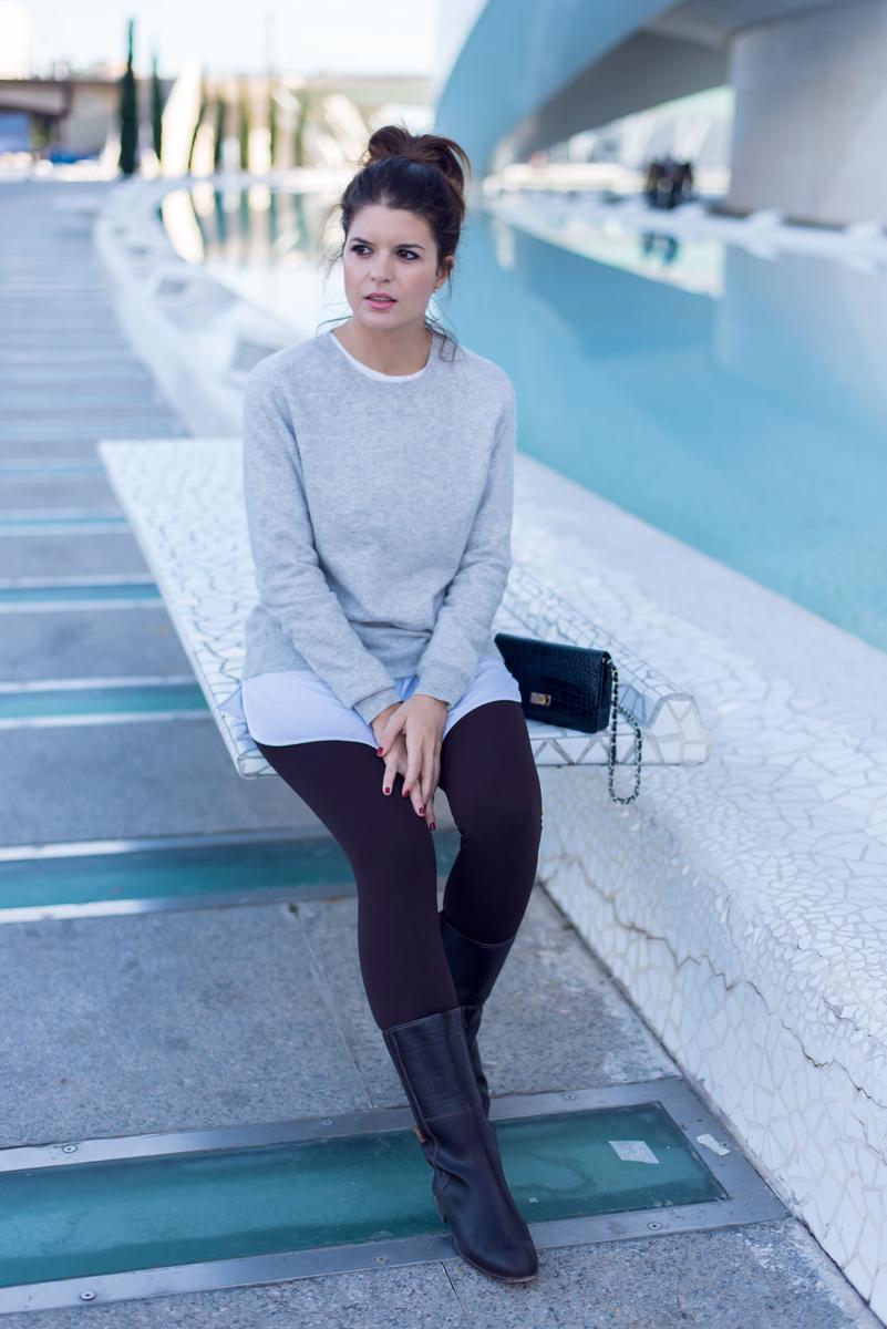 look casual con botas rocieras