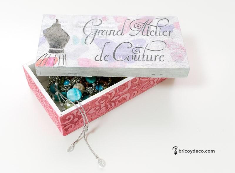 reciclar una caja de madera