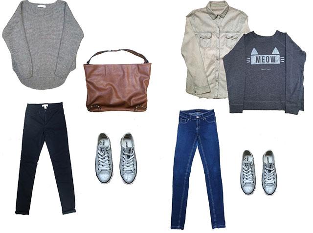 Crear conjuntos en tu armario cápsula