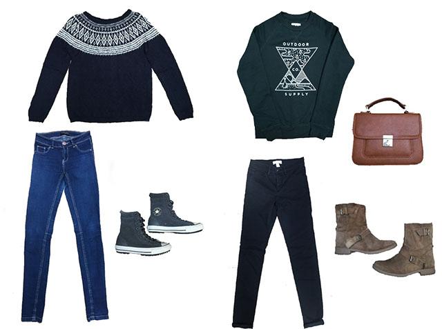 Crear conjuntos en tu armario cápsula