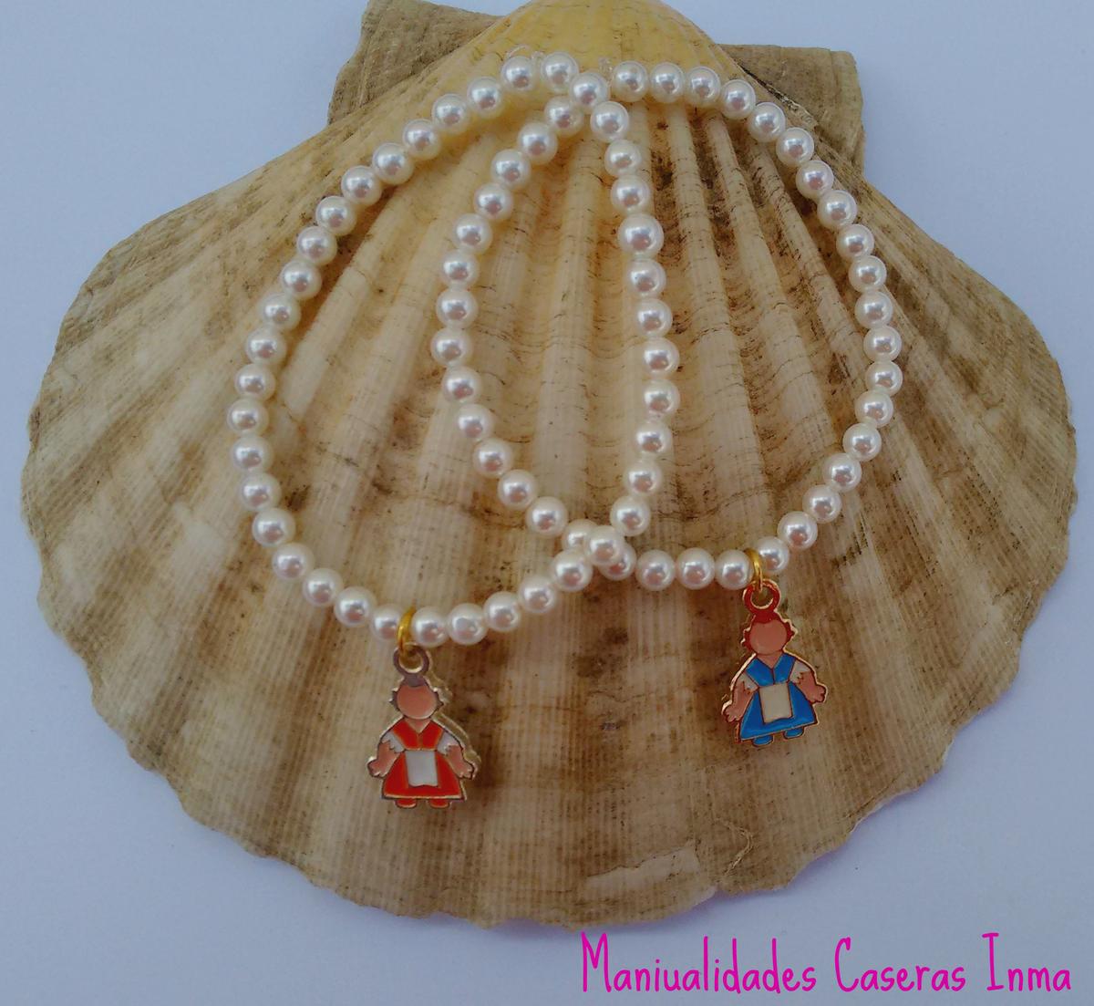 Manualidades Caseras Inma Pulseras falleras de perlas