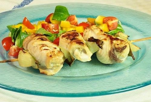 Rollos de pez espada (Cocina siciliana - Italia)