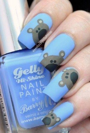 uñas decoradas de animales