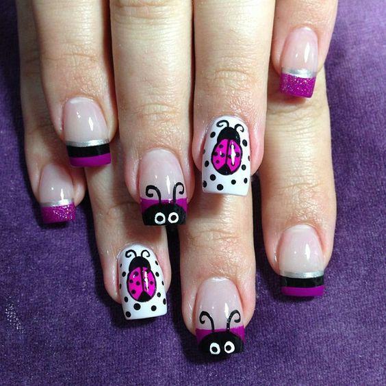 uñas decoradas de animales