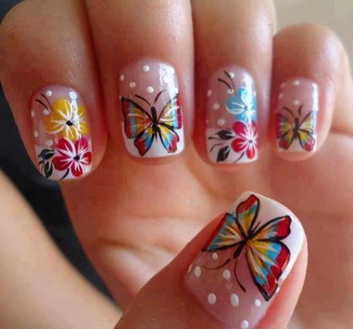 Uñas decoradas de animales