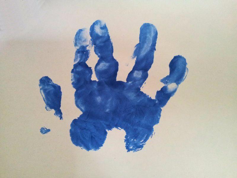 huella mano