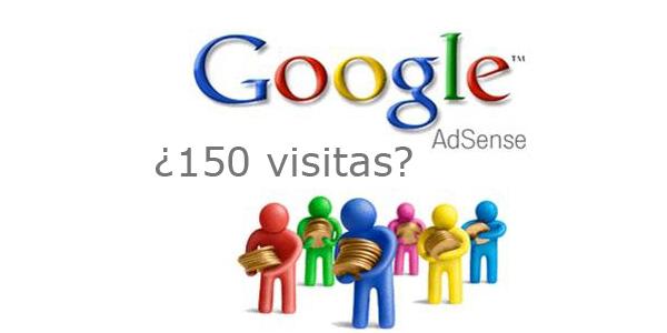 google adsense visitas