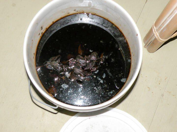 cómo hacer tinte nogal casero para teñir la madera