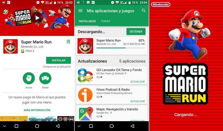 Super Mario Run para Android ya disponible para Descargar 01