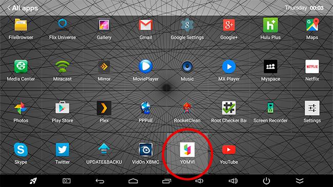APP Android Movistar+ TV Box