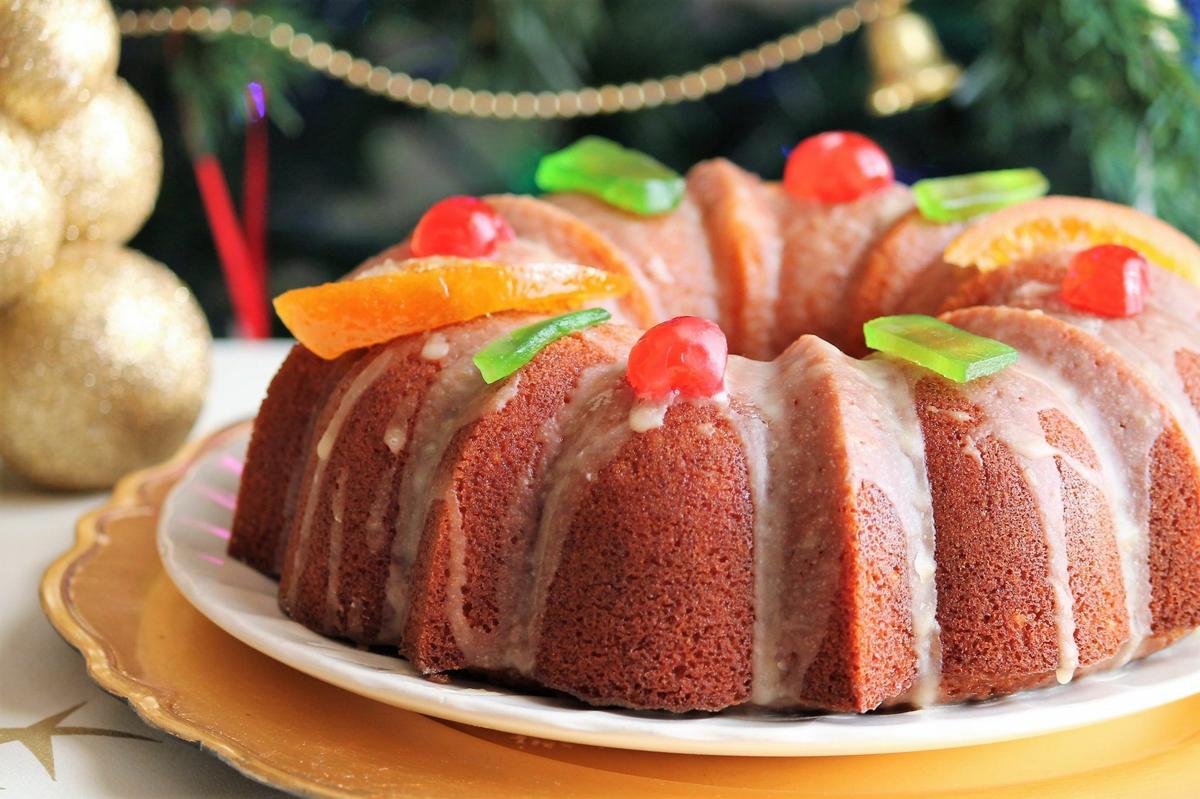 bizcocho de azahar, limón, naranja