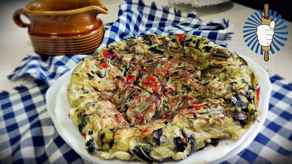 Cómo hacer tortilla de alcachofas